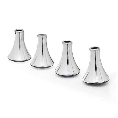 Deluxdesigns Bedframe Glides Set of 4 - Chrome DE1584069